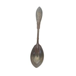 Antique Whiting Sterling Silver “Arabesque” Spoon 1875 Roehm & Wright 6.75"